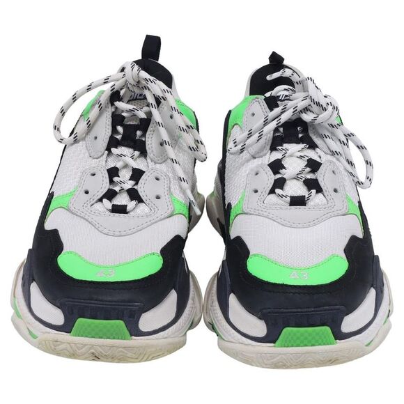 Pre Loved balenciaga Men green High Top - Picture 1 of 8